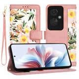 Husa de protectie Techsuit FlipCraft compatibil cu Oppo Reno11 F, Sweetheart Pink