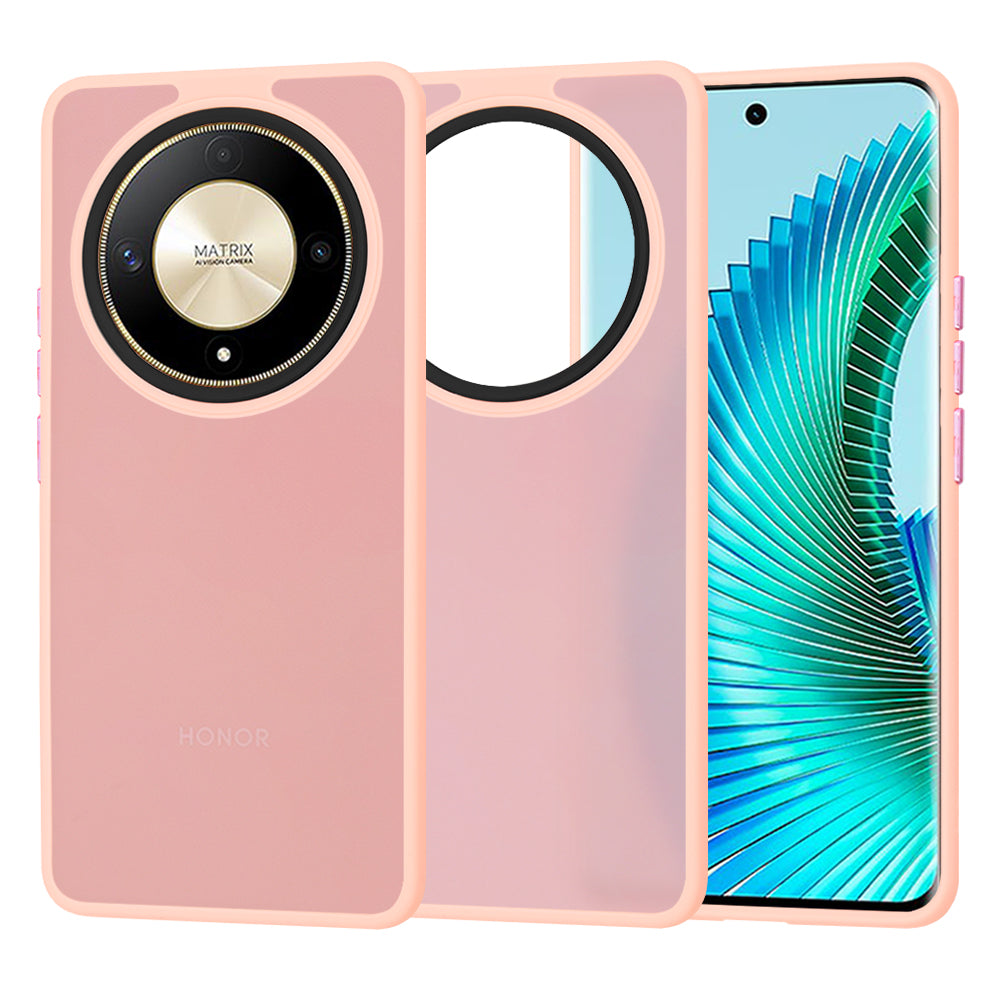 Husa de protectie Techsuit HaloFrost Series compatibil cu Honor Magic6 Lite, Roz