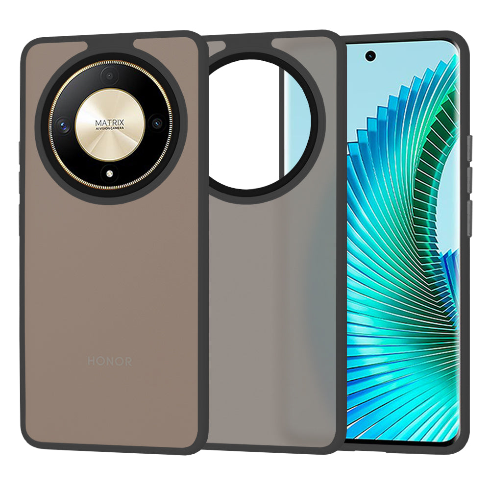 Husa de protectie Techsuit HaloFrost Series compatibil cu Honor Magic6 Lite, Negru