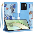 Husa de protectie Techsuit FlipCraft compatibil cu Motorola Edge 40 / Edge (2023), Vibrant Blue