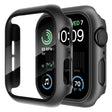 Folie de protectie smartwatch Techsuit Defense360 Pro + Screen Protector compatibil cu Apple Watch 4 / 5 / 6 / SE (44mm), Negru