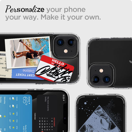 Husă Spigen Ultra Hybrid ACS01702 transparentă pentru iPhone 12 / iPhone 12 Pro