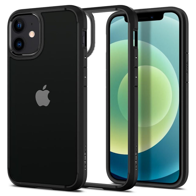 Husa de protectie Spigen Ultra Hybrid (ACS01703) compatibil cu iPhone 12 / iPhone 12 Pro, Negru