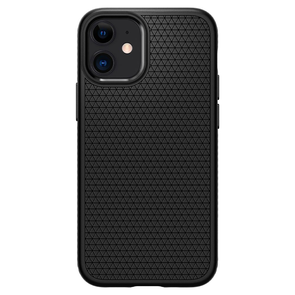 Husa de protectie Spigen Liquid Air (ACS01701) compatibil cu iPhone 12 / iPhone 12 Pro, Negru