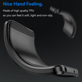 Husa de protectie Techsuit Carbon Silicone compatibil cu Honor X6b, Negru