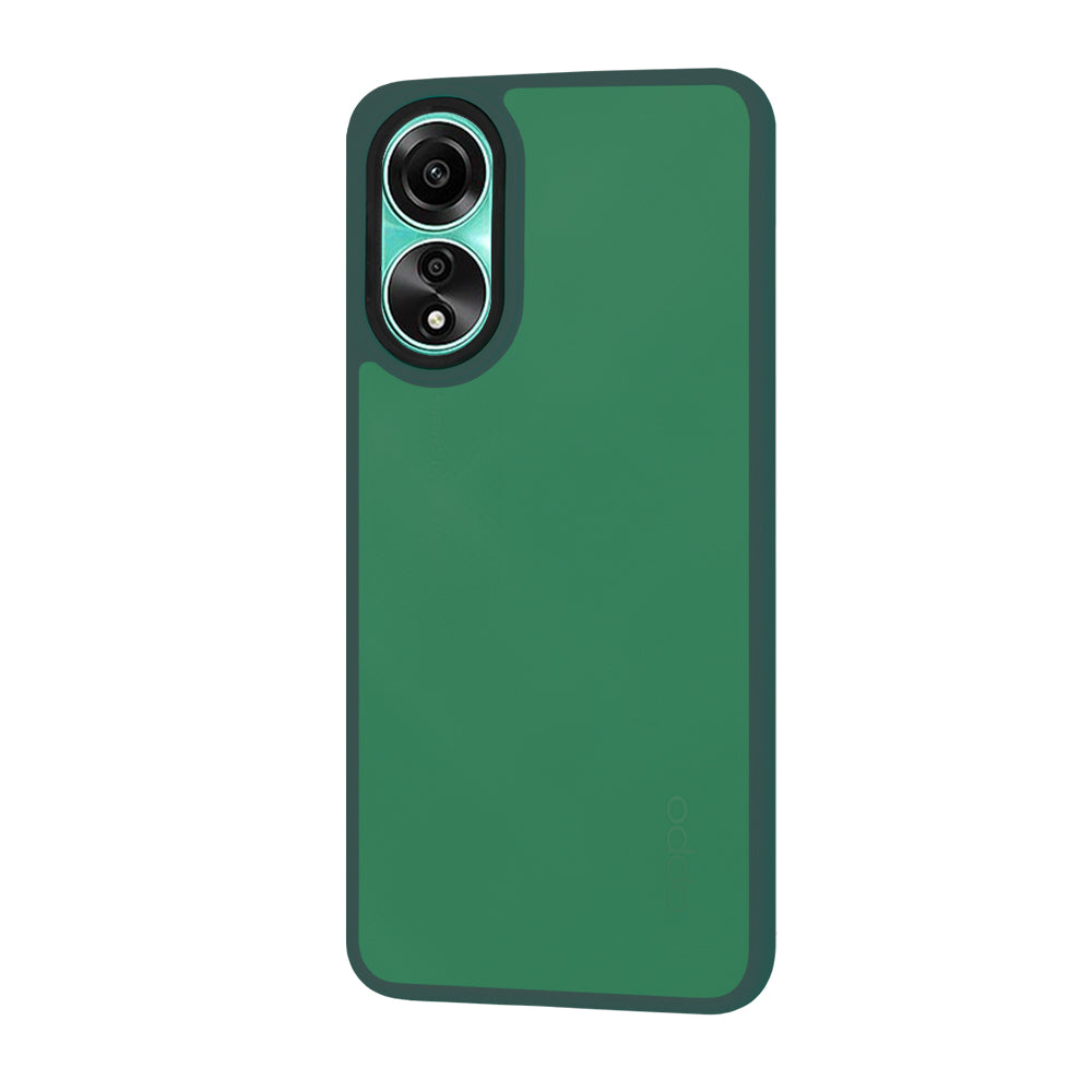 Husa de protectie Techsuit HaloFrost Series compatibil cu Oppo A78 4G, Bleumarin Green