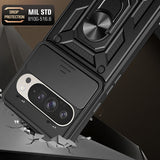 Husa de protectie Techsuit CamShield Series compatibil cu Google Pixel 9 / 9 Pro, Roz Auriu