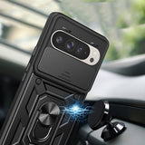 Husa de protectie Techsuit CamShield Series compatibil cu Google Pixel 9 / 9 Pro, Roz Auriu