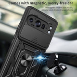 Husa de protectie Techsuit CamShield Series compatibil cu Google Pixel 9 Pro XL, Roz Auriu