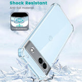 Husa de protectie Techsuit Shockproof Clear Silicone compatibil cu Google Pixel 9, Transparent