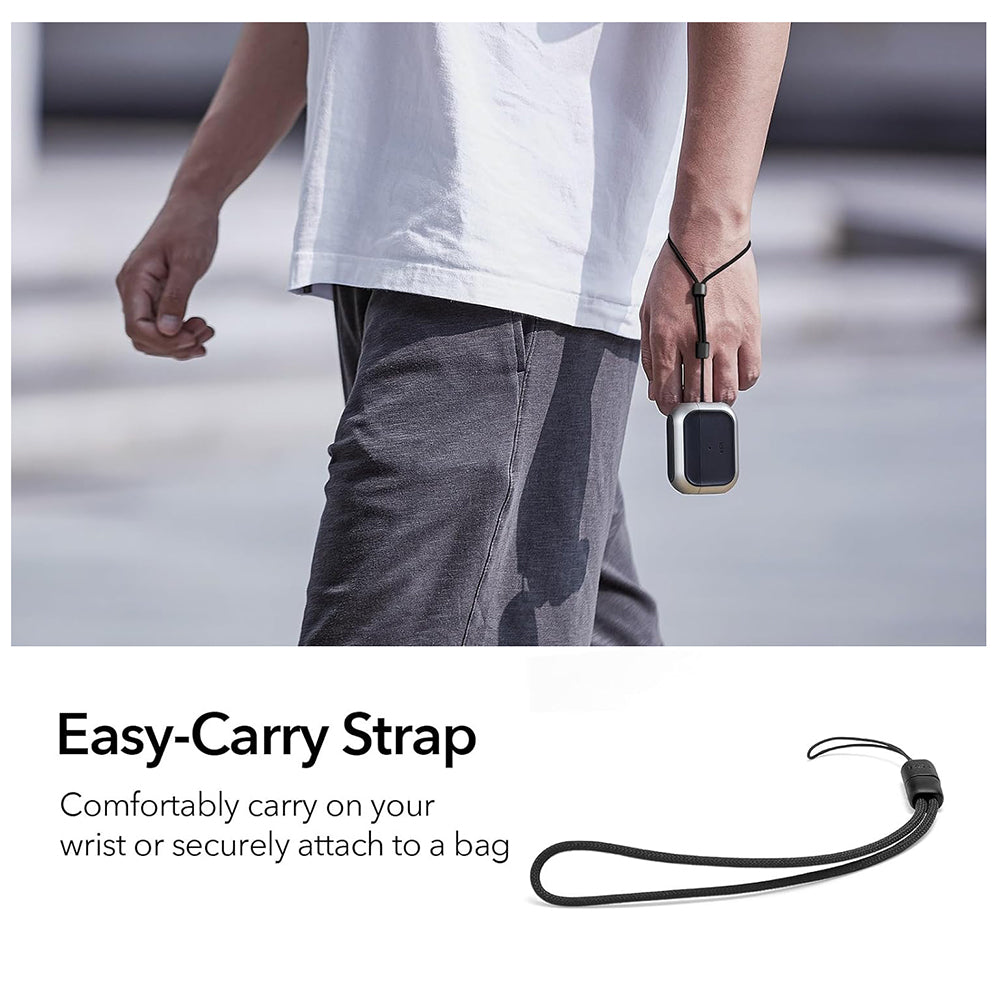 Casti ESR Orbit Hybrid HaloLock, Apple AirPods 4, Negru