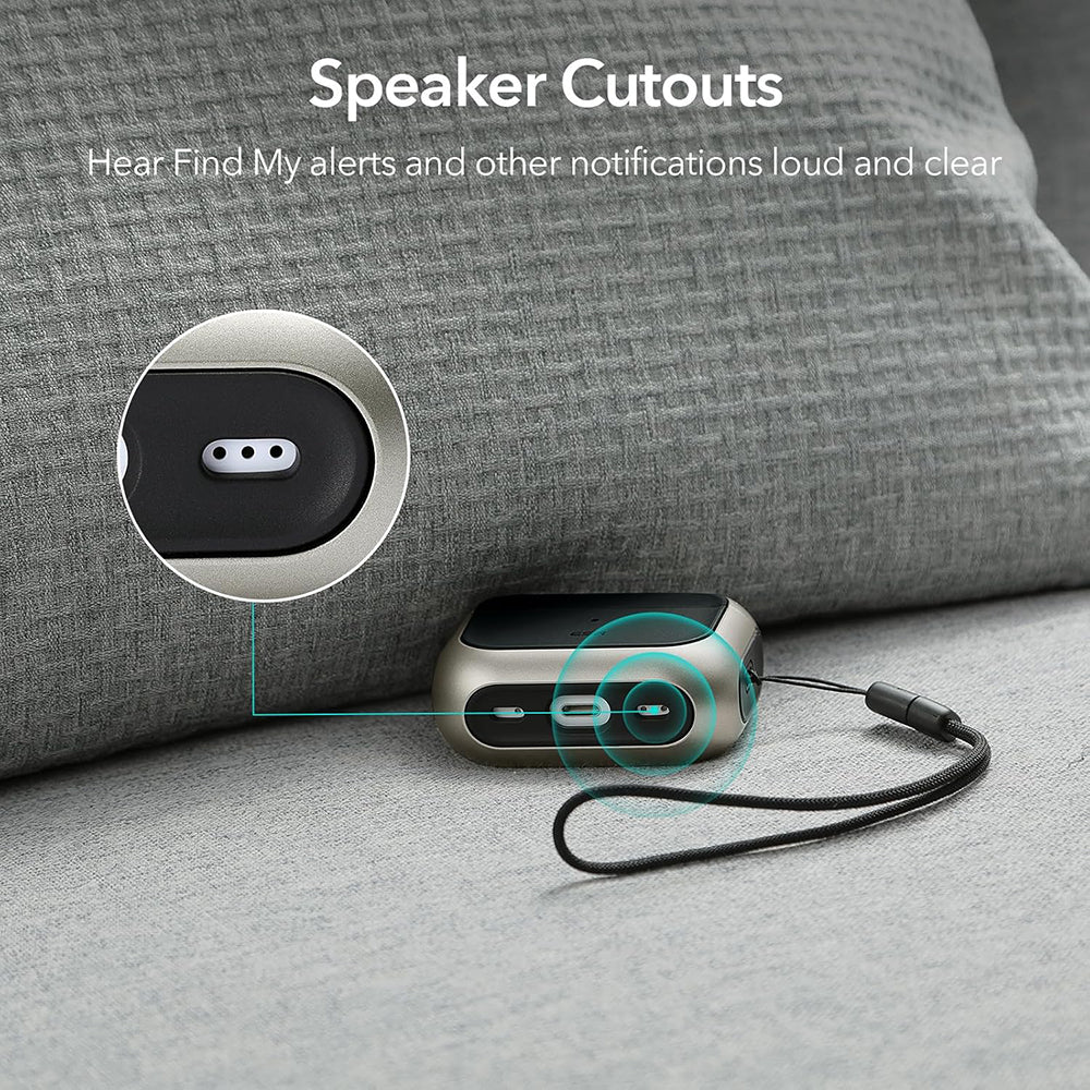 Casti ESR Orbit Hybrid HaloLock, Apple AirPods 4, Alb