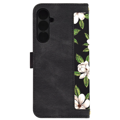 Husa de protectie Techsuit FlipCraft compatibil cu Samsung Galaxy S23 FE, Flowers of the Dawn