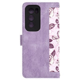 Husa de protectie Techsuit FlipCraft compatibil cu Oppo Reno12 Pro, Mysterious Purple