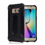 Husa de protectie Techsuit Hybrid Armor compatibil cu Samsung Galaxy S6 G920, Negru