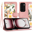 Husa de protectie Techsuit FlipCraft compatibil cu Oppo Reno12 Pro, Sweetheart Pink