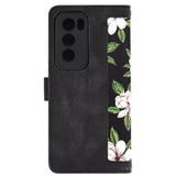 Husa de protectie Techsuit FlipCraft compatibil cu Oppo Reno12 Pro, Flowers of the Dawn