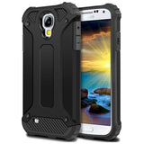 Husa de protectie Techsuit Hybrid Armor compatibil cu Samsung Galaxy S4 i9500, Negru