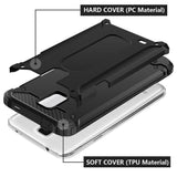 Husa de protectie Techsuit Hybrid Armor compatibil cu Samsung Galaxy S5 G900, Negru