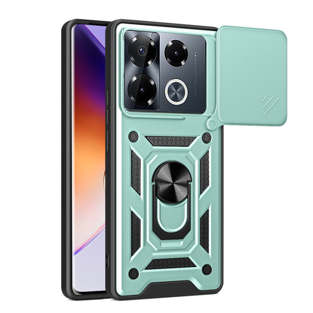 Husa de protectie Techsuit CamShield Series compatibil cu Infinix Note 40 Pro+, Verde