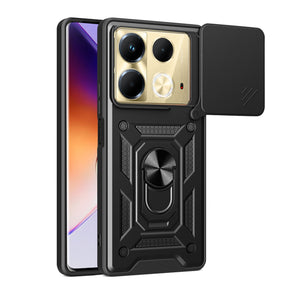 Husa de protectie Techsuit CamShield Series compatibil cu Infinix Note 40, Negru
