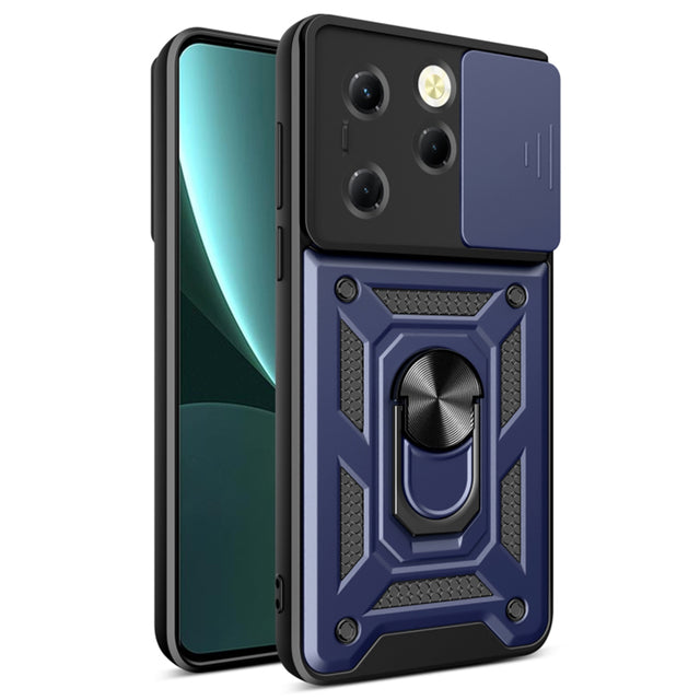 Husa de protectie Techsuit CamShield Series compatibil cu Infinix Hot 40 / 40 Pro / Tecno Spark 20 Pro, Albastru