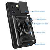 Husa de protectie Techsuit CamShield Series compatibil cu Infinix Hot 40 / 40 Pro / Tecno Spark 20 Pro, Negru