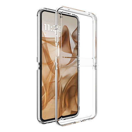 Husa de protectie Techsuit Clear Silicone compatibil cu Motorola Razr 50 / Razr 60, Transparent