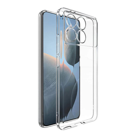 Husa de protectie Techsuit Clear Silicone compatibil cu Xiaomi Poco F6 Pro, Transparent