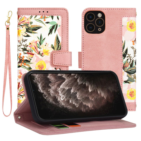 Husa de protectie Techsuit FlipCraft compatibil cu iPhone 11 Pro, Sweetheart Pink