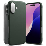 Husa de protectie Ringke Onyx compatibil cu iPhone 16 Plus, Verde Inchis