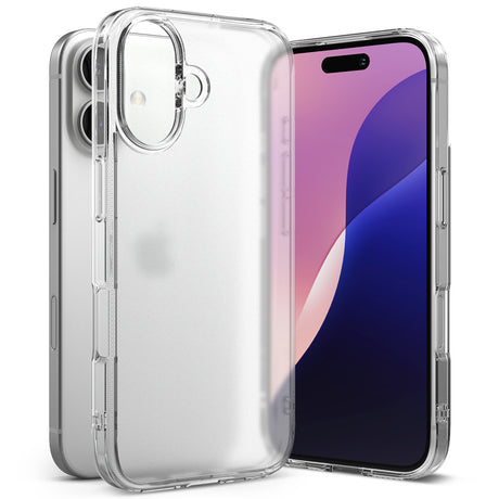 Husa de protectie Ringke Fusion compatibil cu iPhone 16 Plus, Transparent Mat