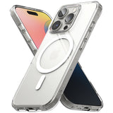 Husa de protectie Ringke Fusion MagSafe compatibil cu iPhone 16 Pro, Transparent