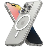 Husa de protectie Ringke Fusion MagSafe compatibil cu iPhone 16 Pro, Transparent Mat