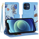 Husa de protectie Techsuit FlipCraft compatibil cu iPhone 12 / 12 Pro, Vibrant Blue