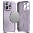 Husa de protectie Ringke Silicone Magnetic MagSafe compatibil cu iPhone 16 Pro, Lavanda