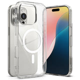 Husa de protectie Ringke Fusion MagSafe compatibil cu iPhone 16 Pro Max, Transparent