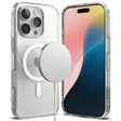 Husa de protectie Ringke Fusion MagSafe compatibil cu iPhone 16 Pro Max, Transparent