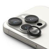 Folie de protectie Ringke Camera Lens Frame Glass (set de 2) compatibil cu iPhone 16 Pro / iPhone 16 Pro Max, Negru