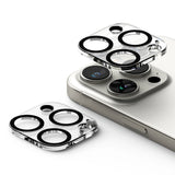 Folie de protectie Ringke Camera Glass (set de 2) compatibil cu iPhone 16 Pro / iPhone 16 Pro Max, Transparent