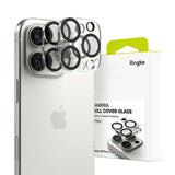 Folie de protectie Ringke Camera Glass (set de 2) compatibil cu iPhone 16 Pro / iPhone 16 Pro Max, Transparent