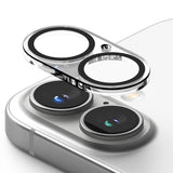 Folie de protectie Ringke Camera Glass (set de 2) compatibil cu iPhone 16 / iPhone 16 Plus, Transparent