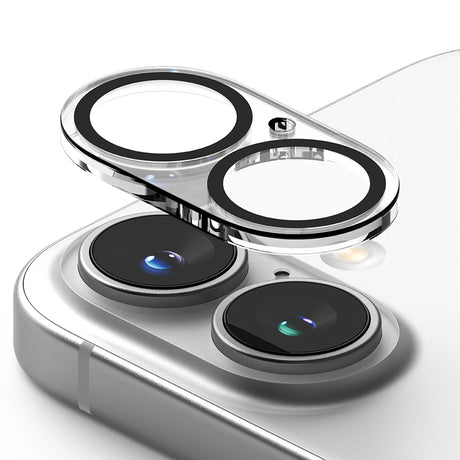 Folie de protectie Ringke Camera Glass (set de 2) compatibil cu iPhone 16 / iPhone 16 Plus, Transparent