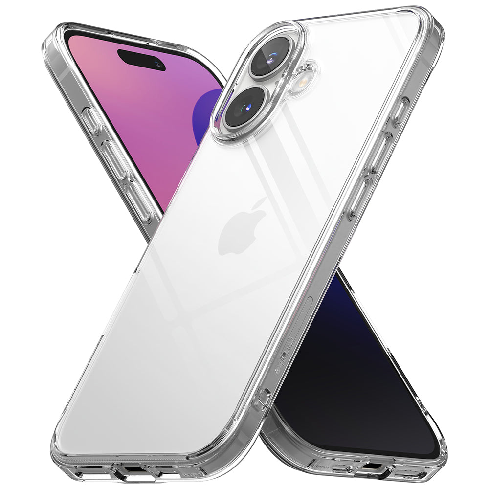 Husa de protectie Ringke Fusion compatibil cu iPhone 16, Transparent