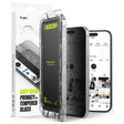 Folie de protectie Ringke Easy Slide Tempered Glass (set de 2) compatibil cu iPhone 16 / iPhone 15, Privacy