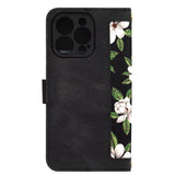 Husa de protectie Techsuit FlipCraft compatibil cu iPhone 13 Pro, Flowers of the Dawn