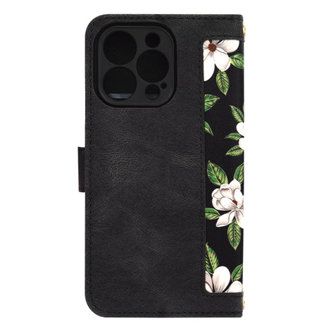 Husa de protectie Techsuit FlipCraft compatibil cu iPhone 13 Pro, Flowers of the Dawn