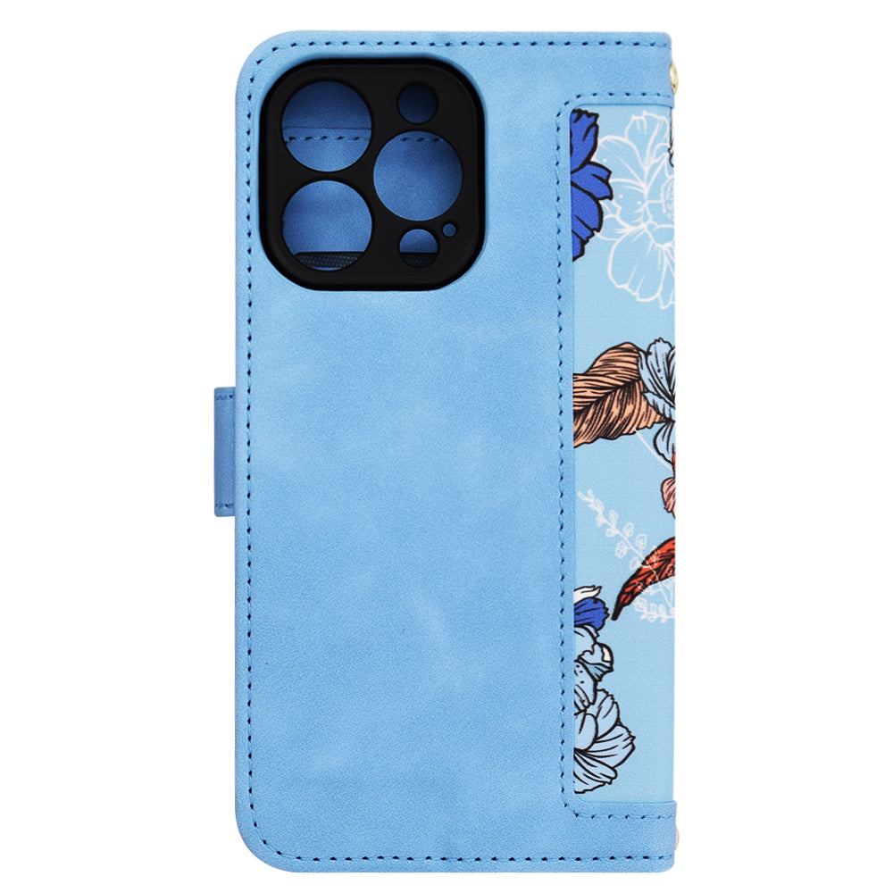 Husa de protectie Techsuit FlipCraft compatibil cu iPhone 13 Pro, Vibrant Blue