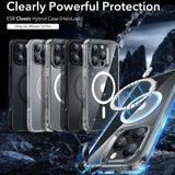 Husa de protectie ESR Classic Hybrid HaloLock compatibil cu iPhone 16 Pro, Frosted Clear