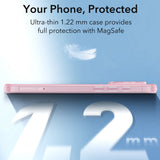Husa de protectie ESR Zero HaloLock compatibil cu iPhone 16 Pro Max, Frosted Pink